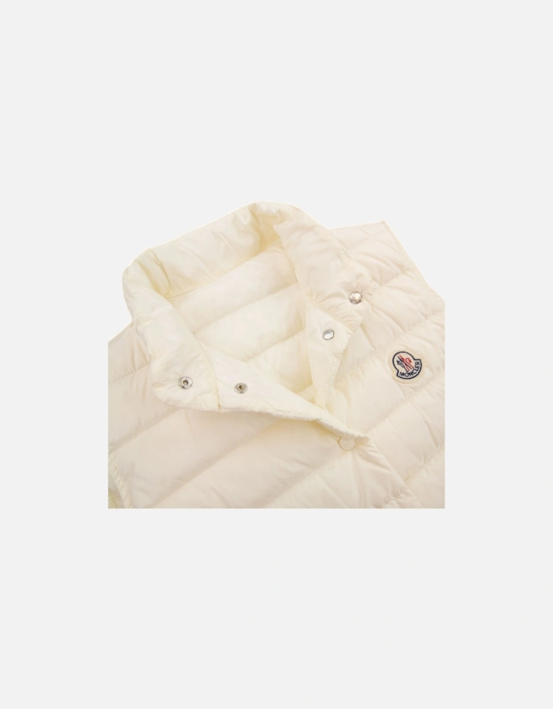 Moncler Women Liane Down Gilet White 034