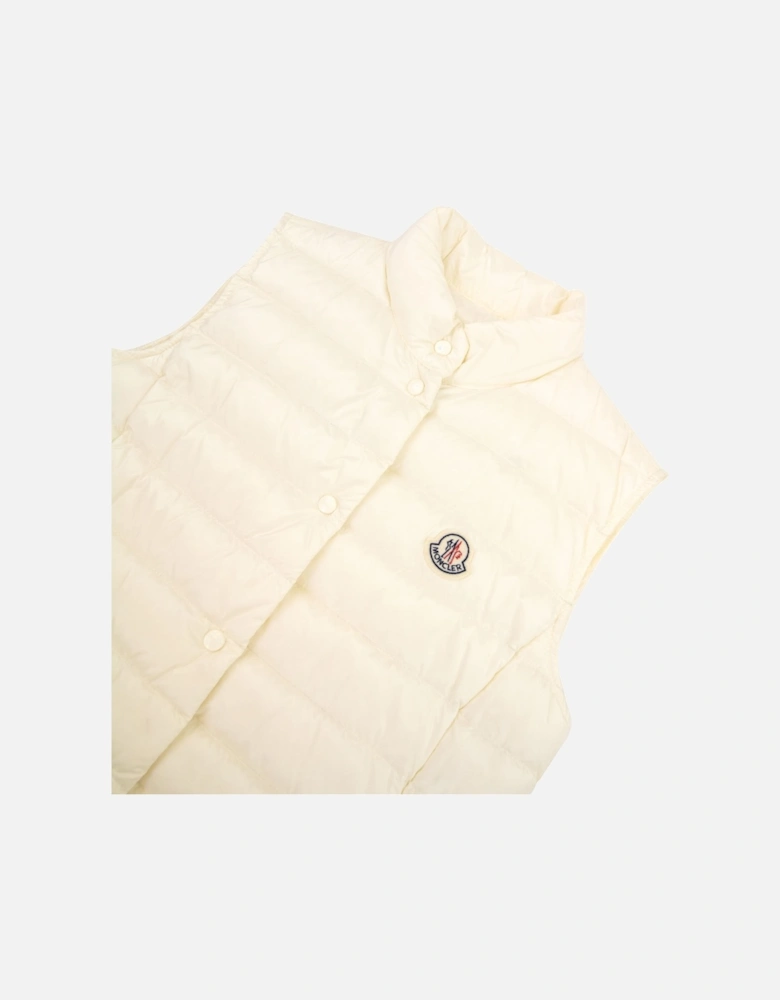 Moncler Women Liane Down Gilet White 034