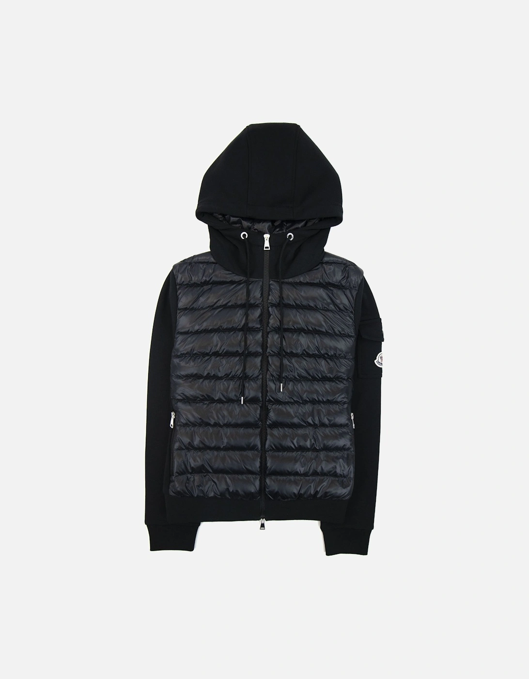 Moncler Women Maglia Hoodied Cardigan Black 999, 8 of 7