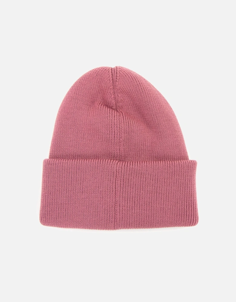 Tonal Emblem Beanie Soft Mauve
