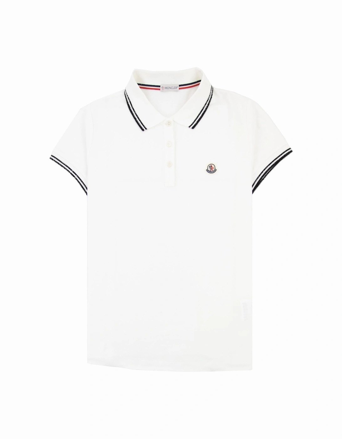 Moncler Women Magila Monica Polo White 034, 5 of 4