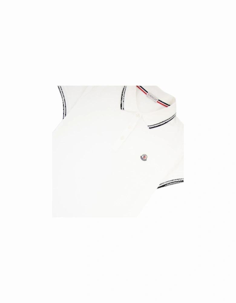 Moncler Women Magila Monica Polo White 034