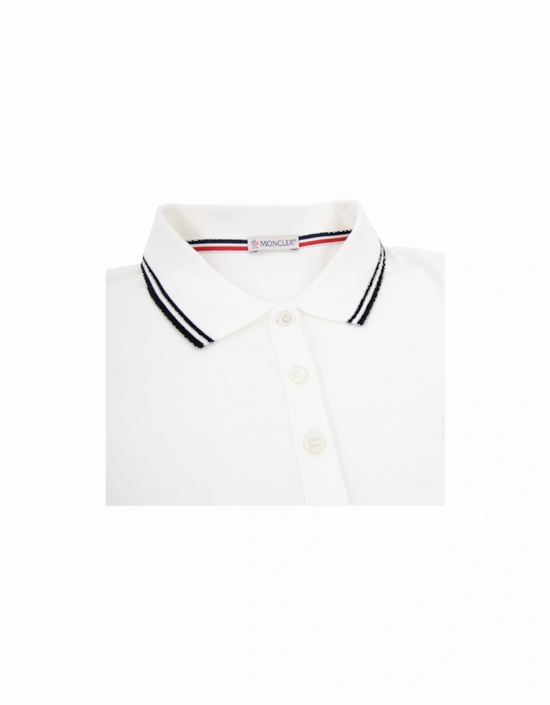 Moncler Women Magila Monica Polo White 034
