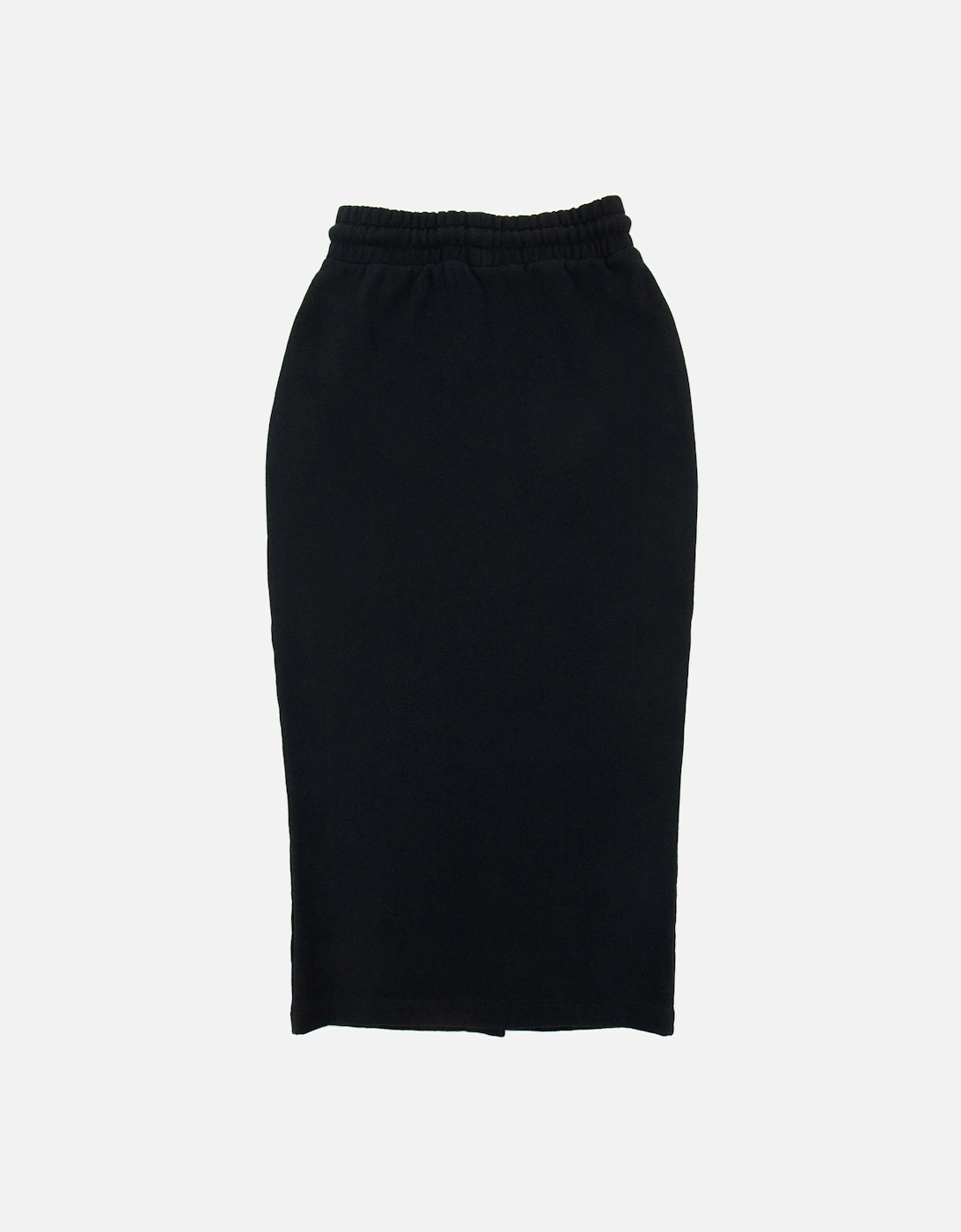 Off White Women Logo Midi Skirt Black/white