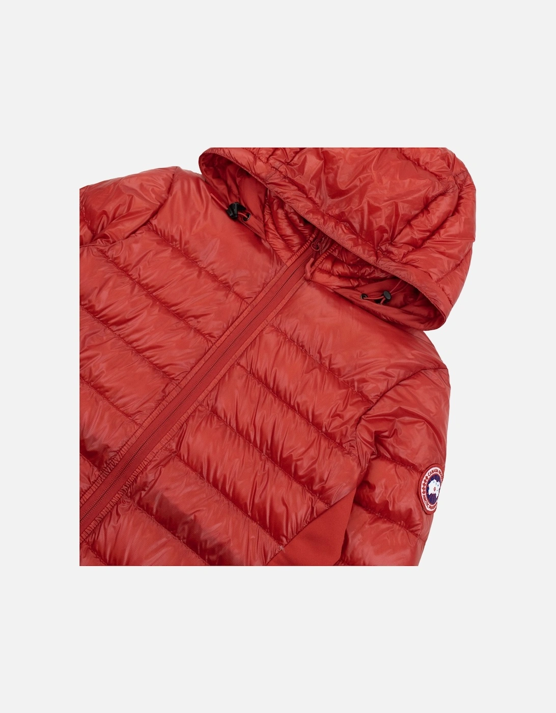 Hybridge Lite Hooded Coat Red