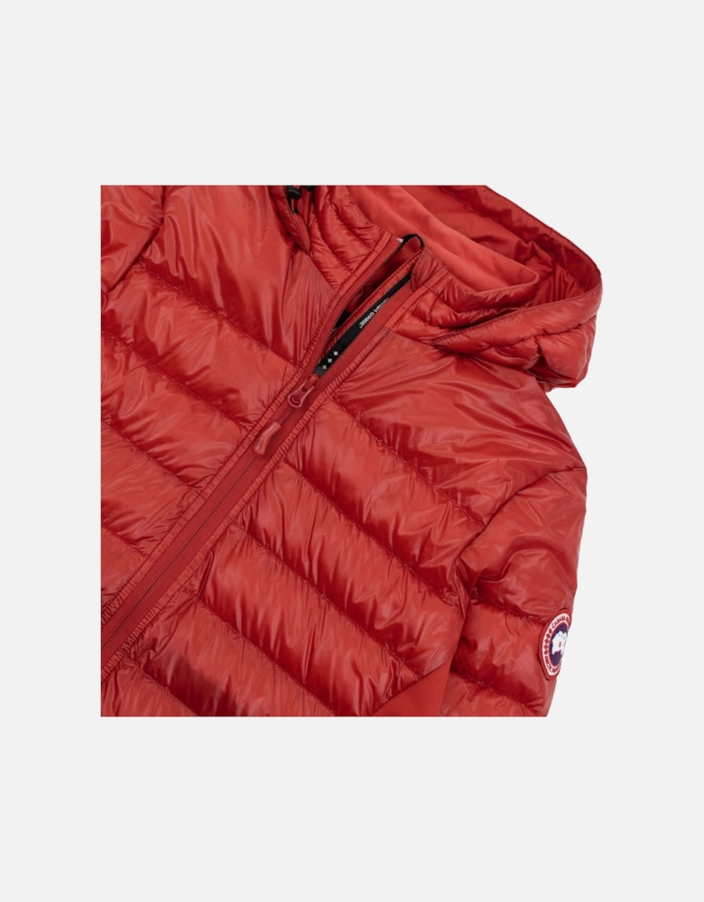 Hybridge Lite Hooded Coat Red
