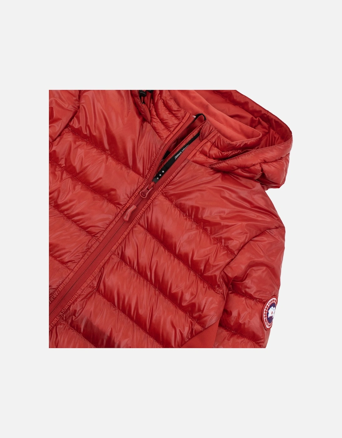 Hybridge Lite Hooded Coat Red