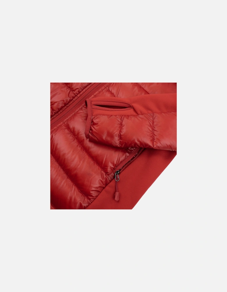 Hybridge Lite Hooded Coat Red
