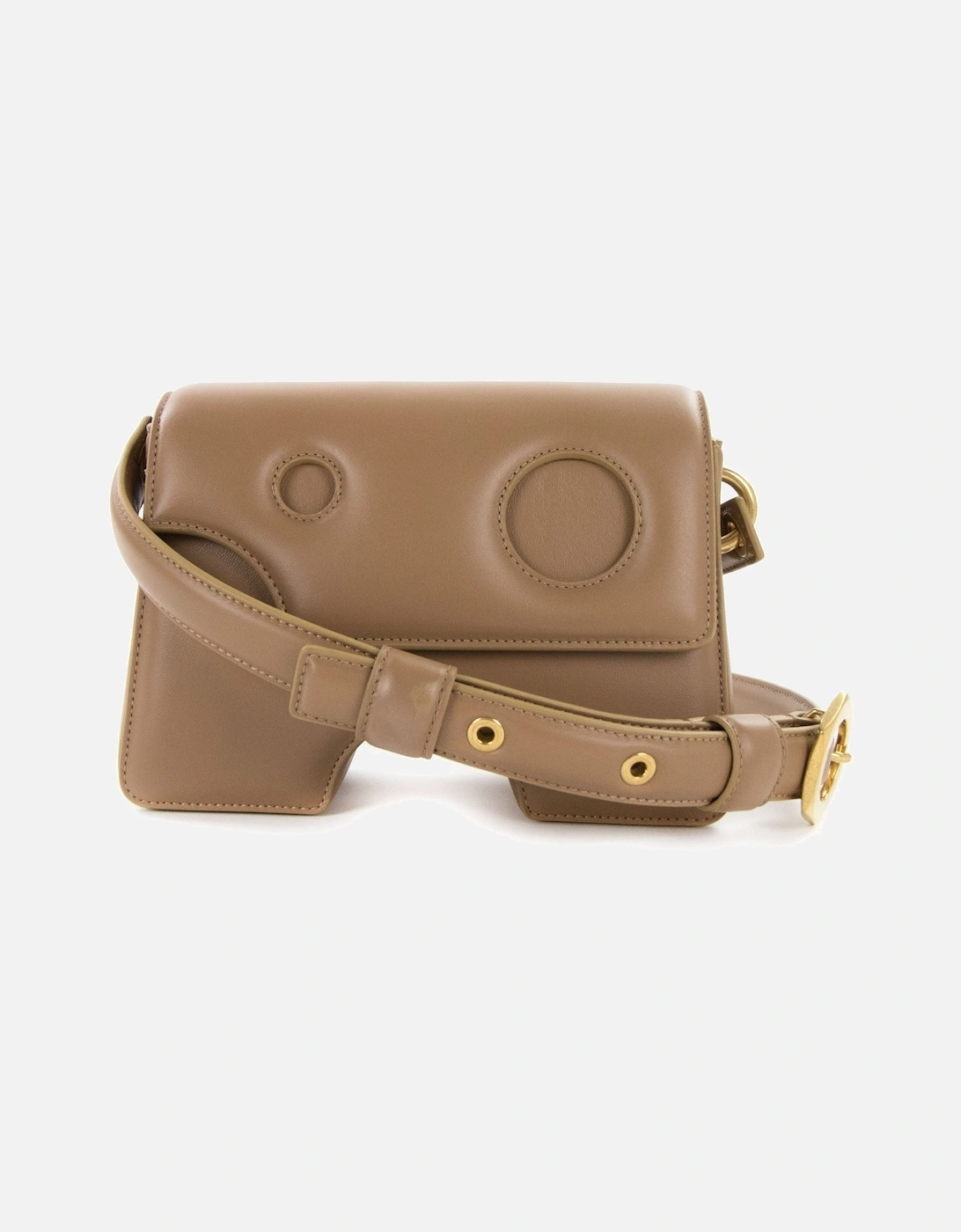 Off White Burrow Shoulder 22 Brown