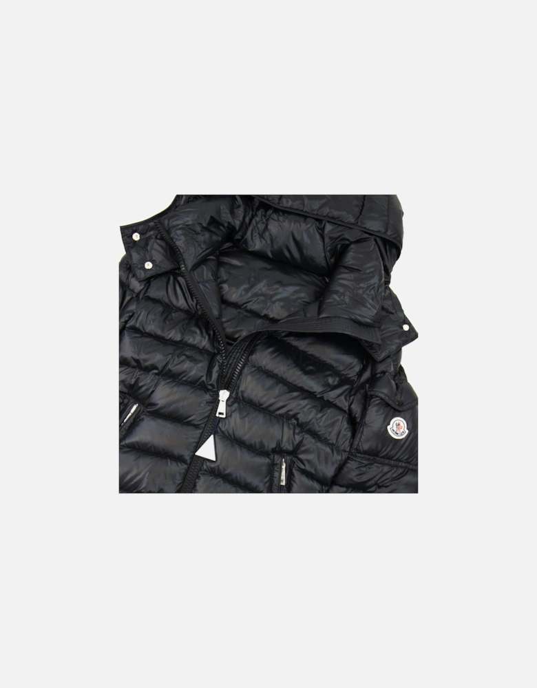 Moncler Women Dalles Short Down Jacket Black 999