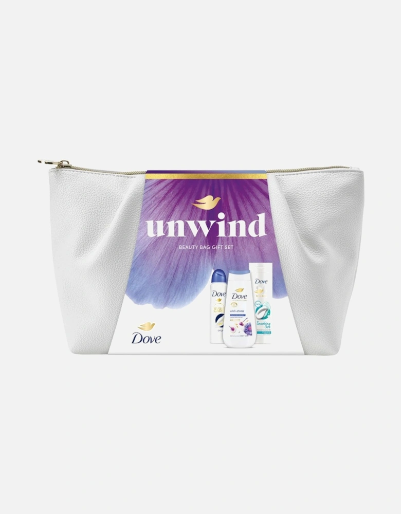 Unwind Beauty Bag 'Gift Set' Anti-Stress Bodywash, Deodorant & Lotion