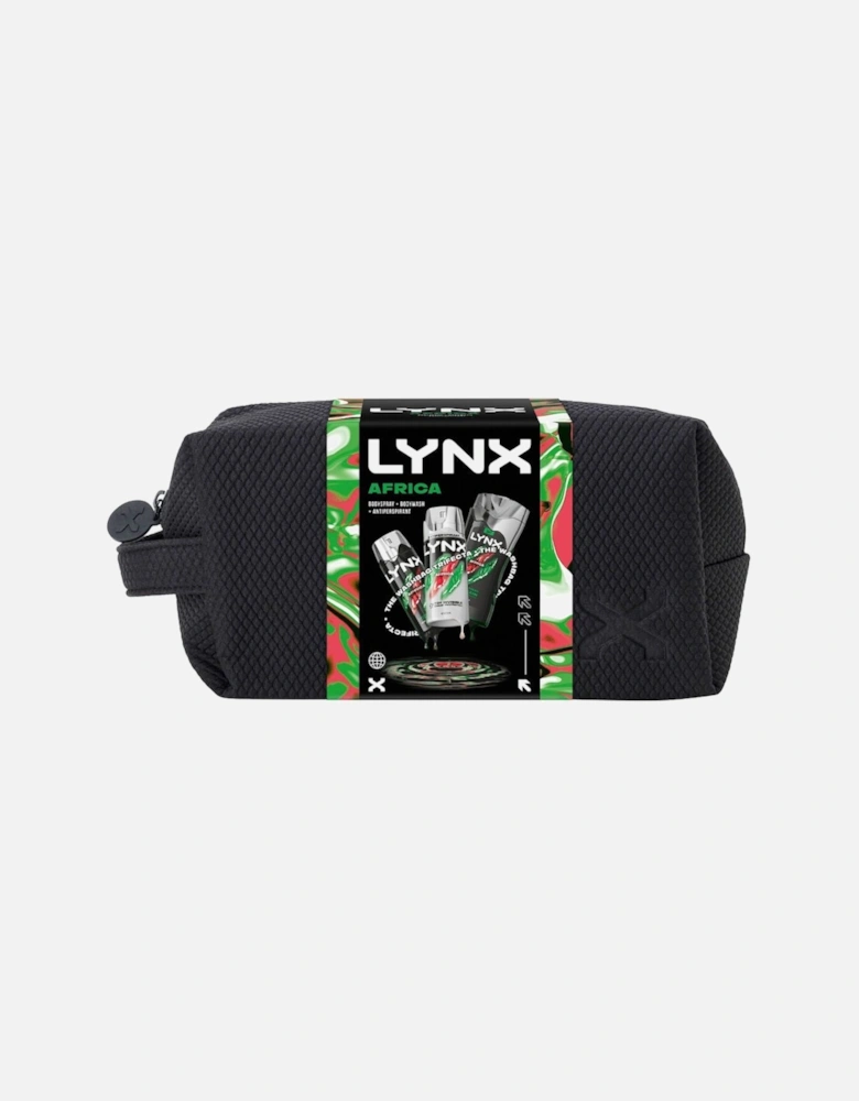 Africa Washbag 'Gift Set' - Body Spray, Bodywash & Antiperspirant