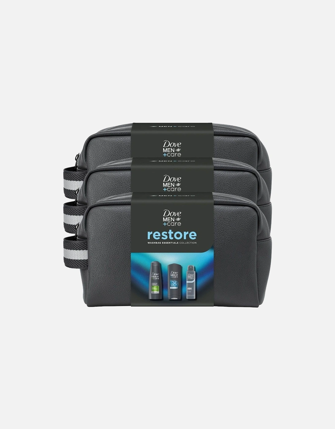 Men+Care 'Gift Set' Restore Bodywash, Shampoo, Deodorant & Pad, 2 of 1