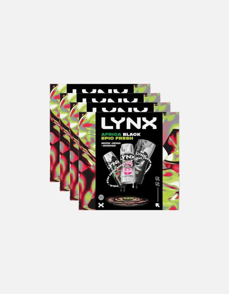 All Stars 'Gift Set', Africa Spray, Wash & Fresh Deodorant Trio