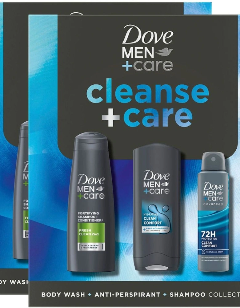 Men+Care 'Gift Set' Cleanse+Care Trio - Bodywash, Deodorant, Shampoo