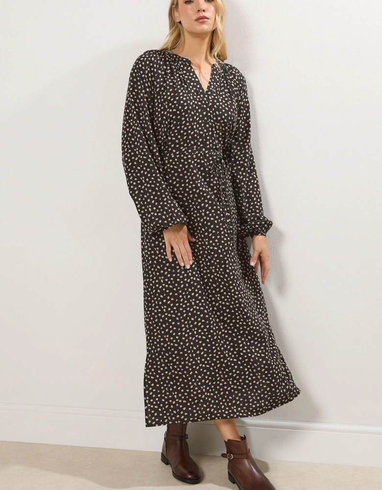 Tall Spot Print Maxi Dress
