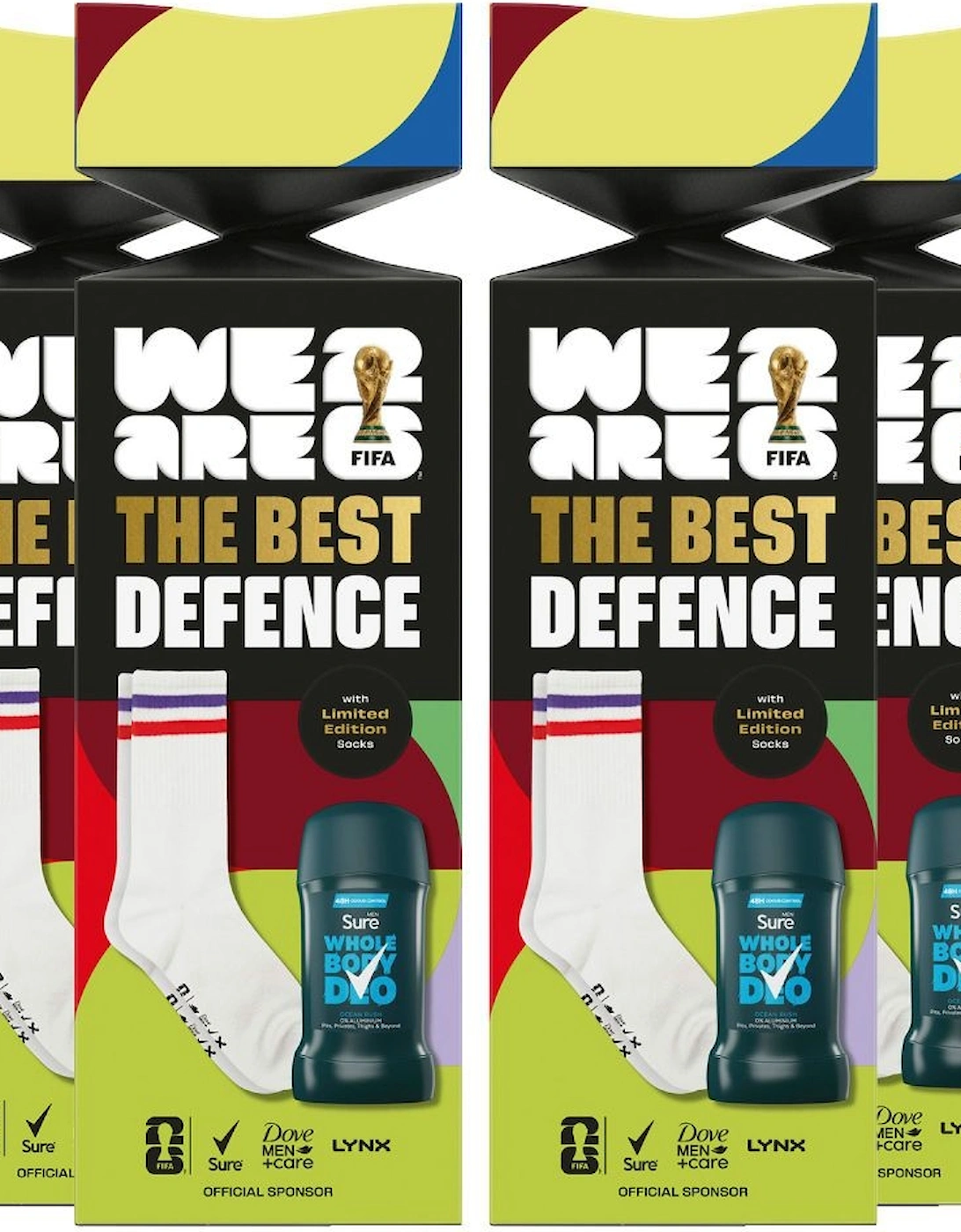 The Best Defence FIFA 'Gift Set' Whole Body Deodorant & Socks, 2 of 1