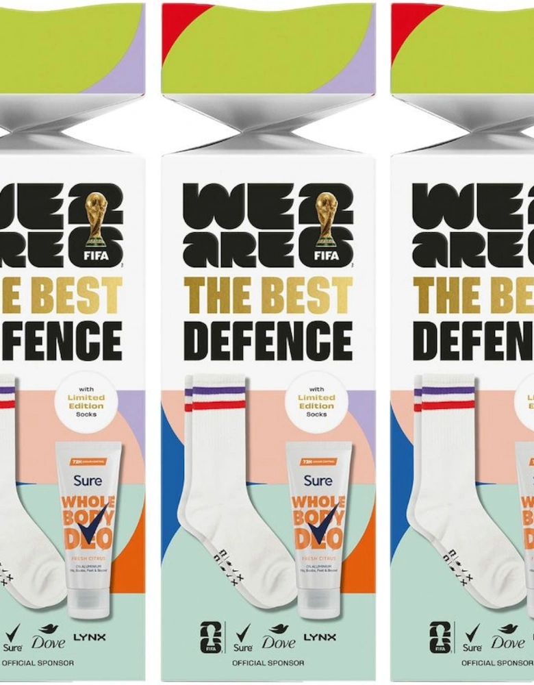 The Best Defence FiFA Gift Whole Body Deodorant & Socks Gift Set