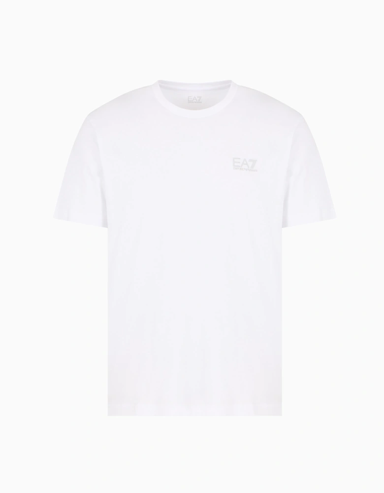 Core Logo T-Shirt - White / Silver
