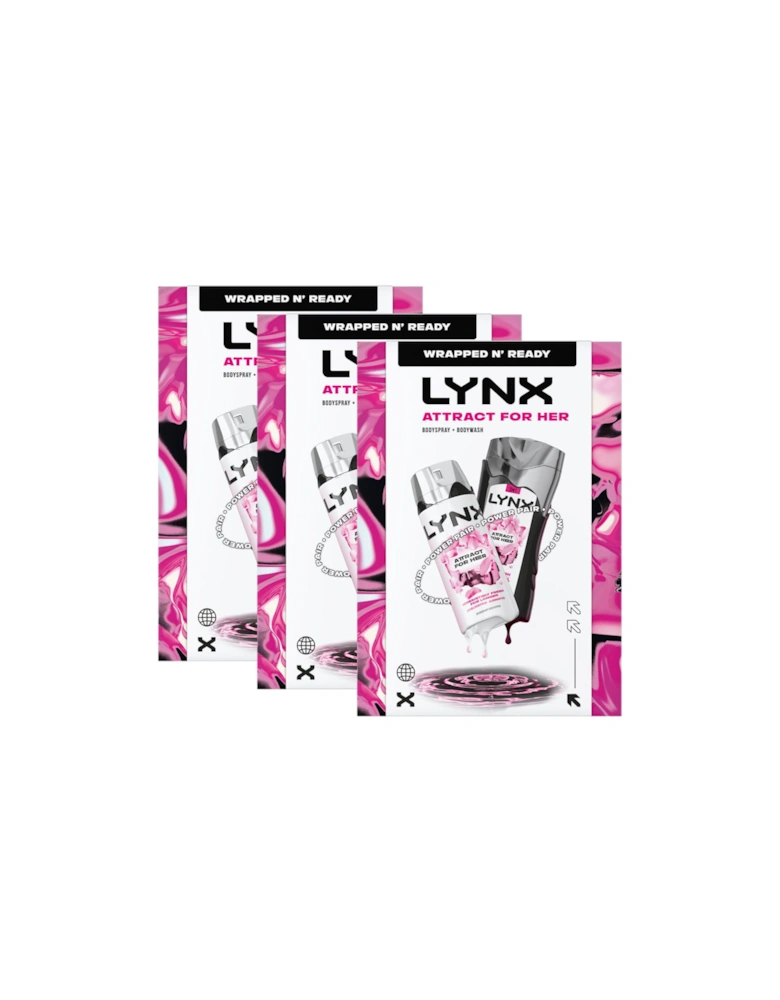 Attract for Her Duo 'Gift Set' Women's Fragrance Spray & Shower Gel