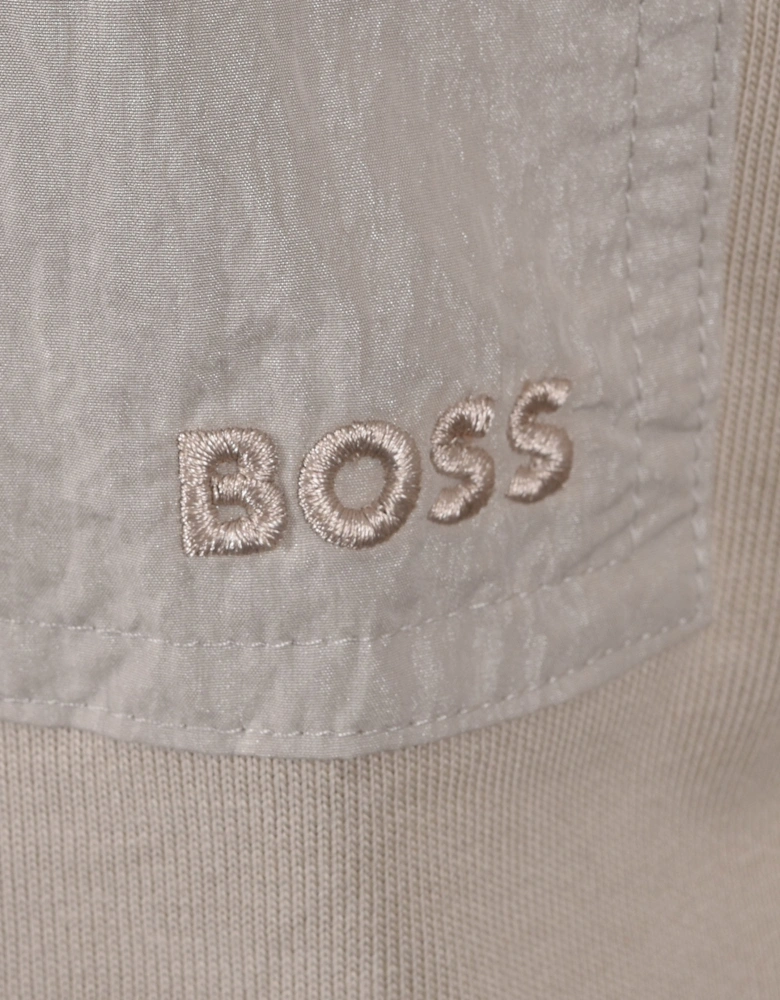 Boss Orange TE PROTECTIVE T-SHIRT LIGHT BEIGE