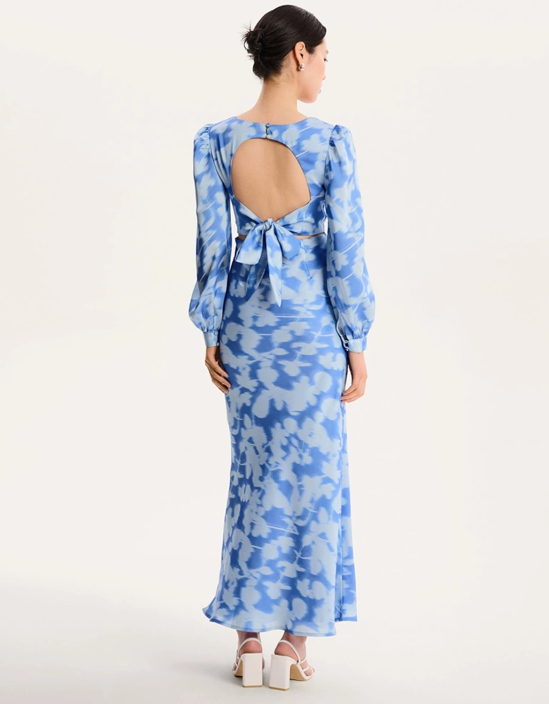 Francoise Dress in Supersonic Blue