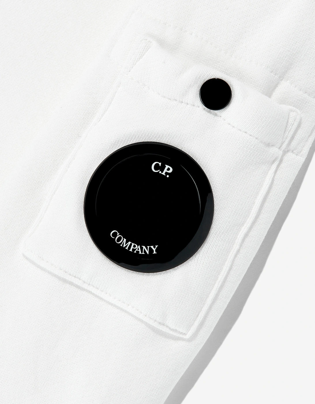 C.P. Company Boys Lens Sweatshirt in Ivory