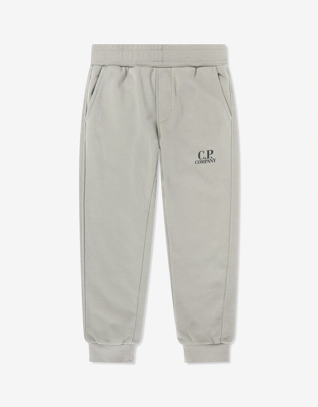 C.P. Company Boys Logo Tracksuit in Grey