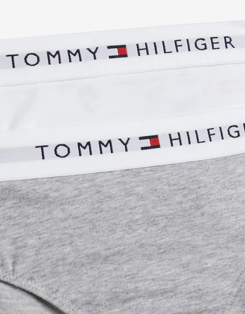 Girls 2 Pack Bikini Knickers Set in Multicolour