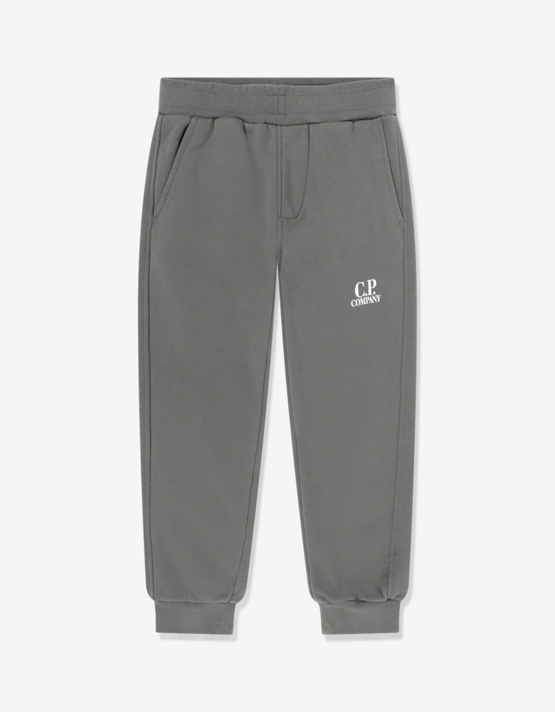 C.P. Company Boys Logo Tracksuit in Grey
