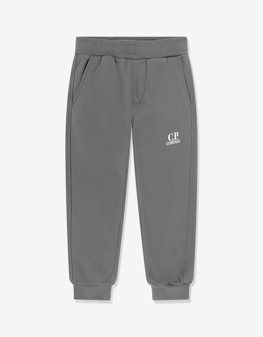 C.P. Company Boys Logo Tracksuit in Grey