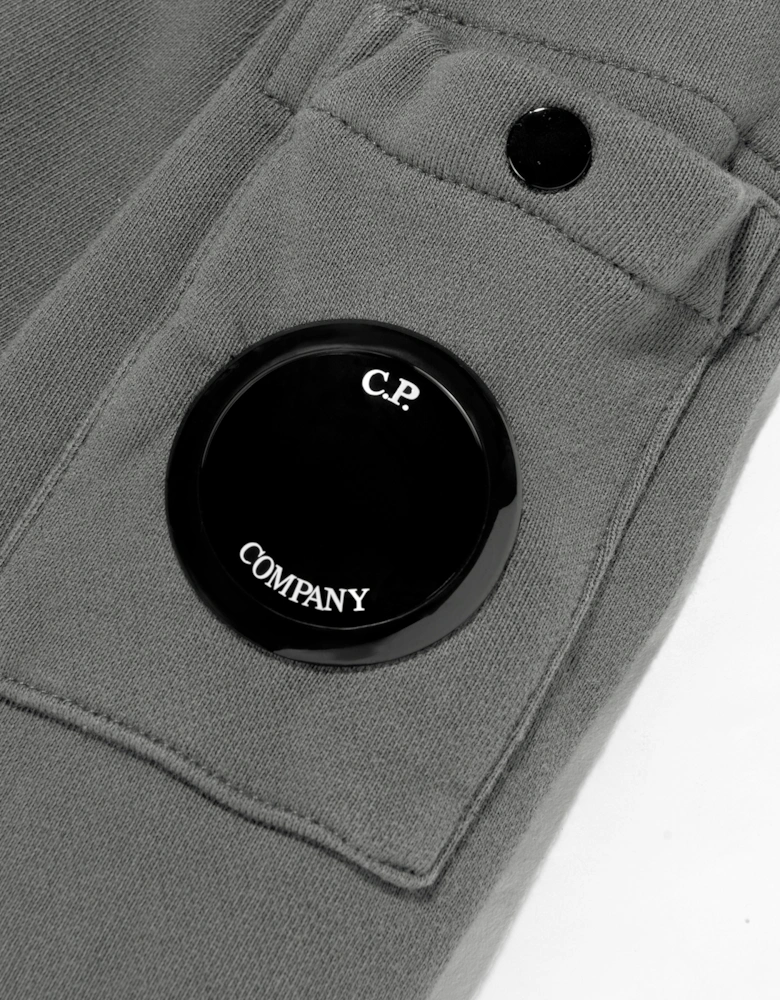 C.P. Company Boys Logo Tracksuit in Grey