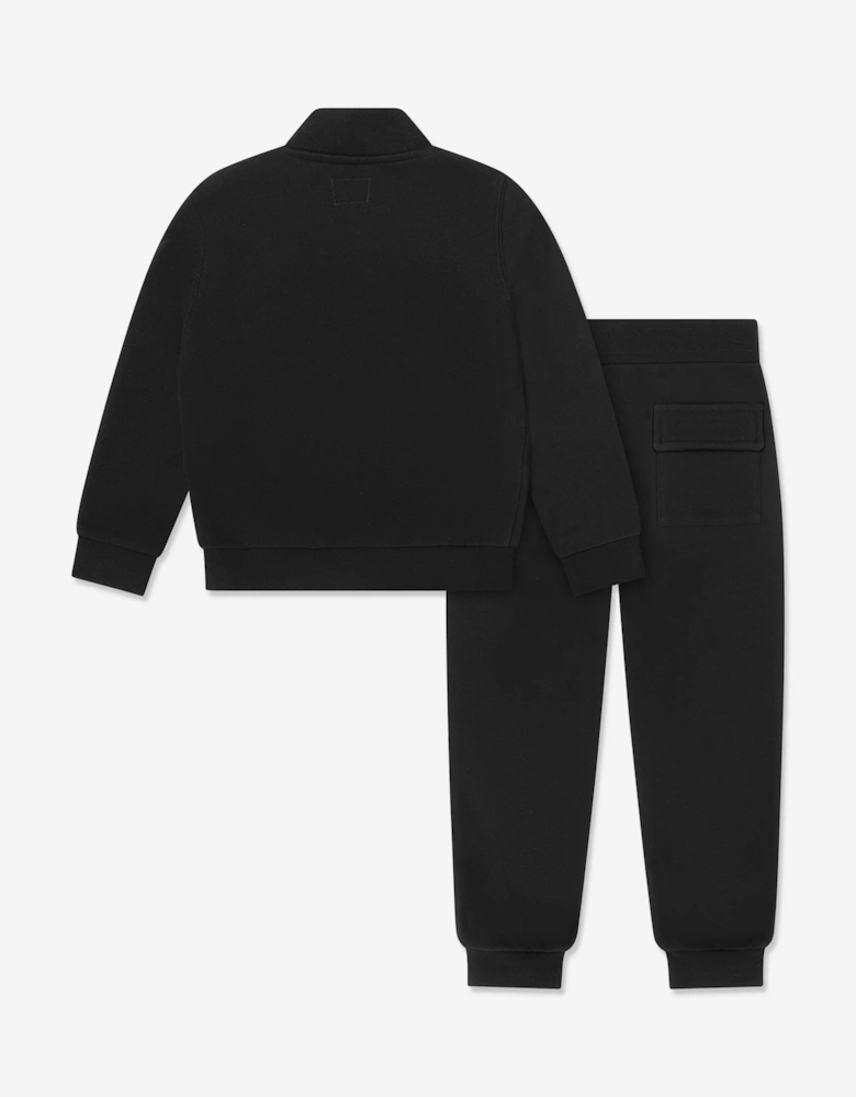 C.P. Company Boys Logo Tracksuit in Black