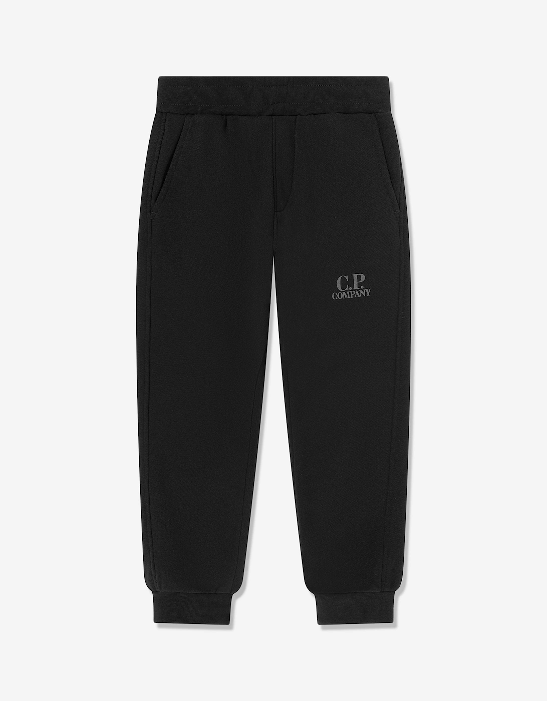 C.P. Company Boys Logo Tracksuit in Black