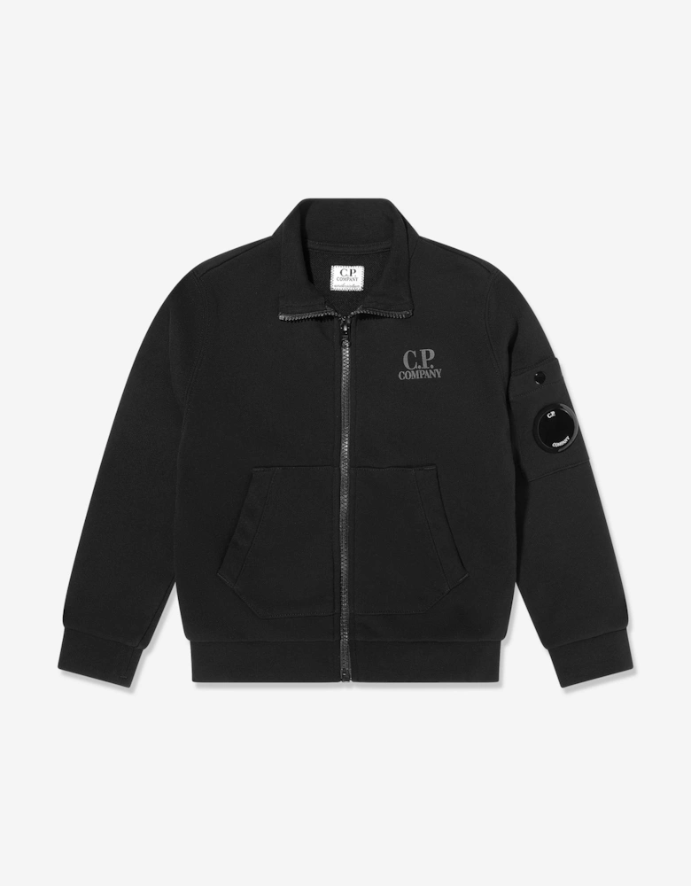 C.P. Company Boys Logo Tracksuit in Black