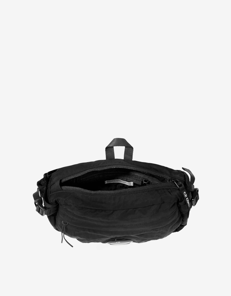 C.P. Company Boys Lens Belt Bag in Black (26cm)