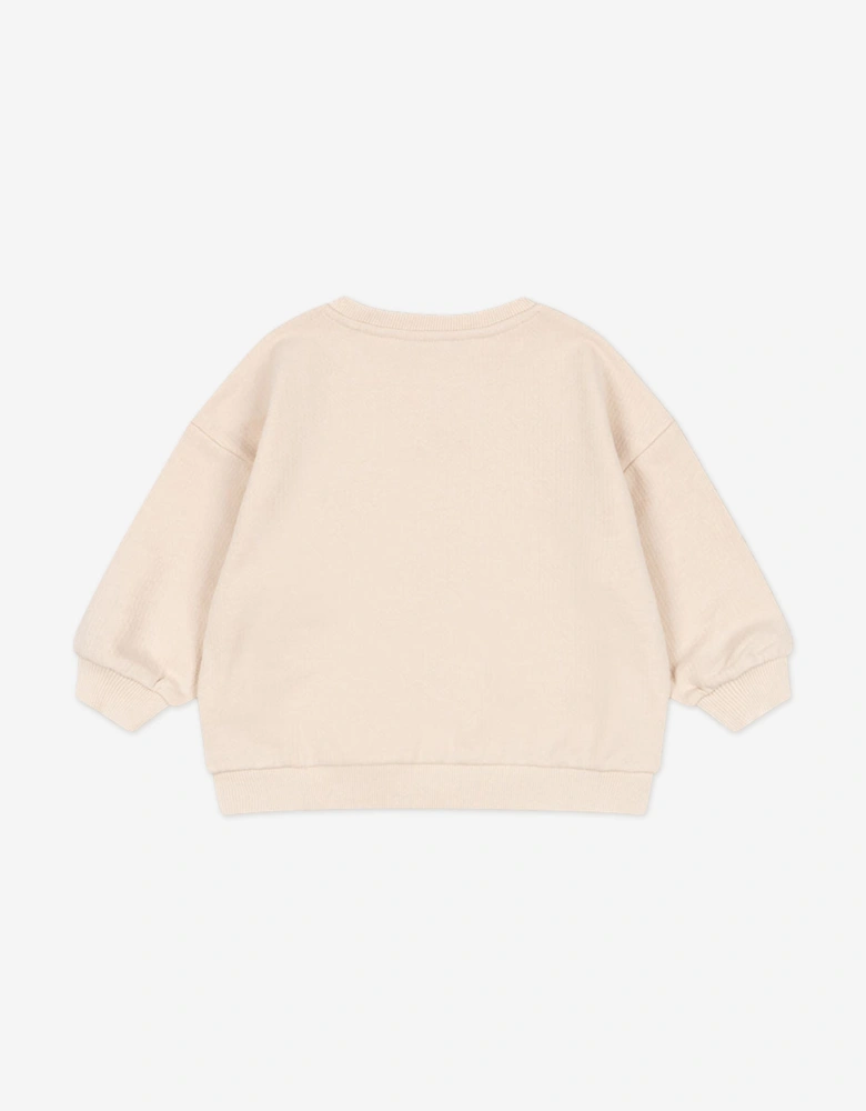 Konges Sløjd Girls Belli Miao Amore Sweatshirt in Pink