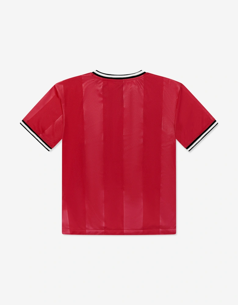 Jordan Boys MJ Sports Jersey T-Shirt in Red