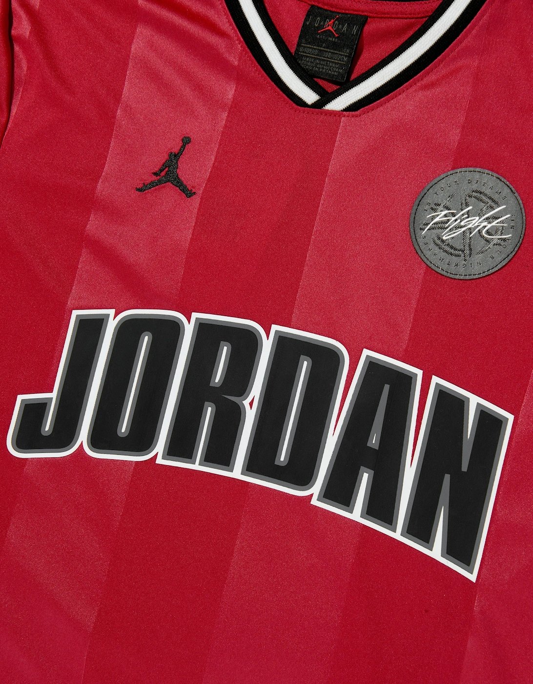 Jordan Boys MJ Sports Jersey T-Shirt in Red