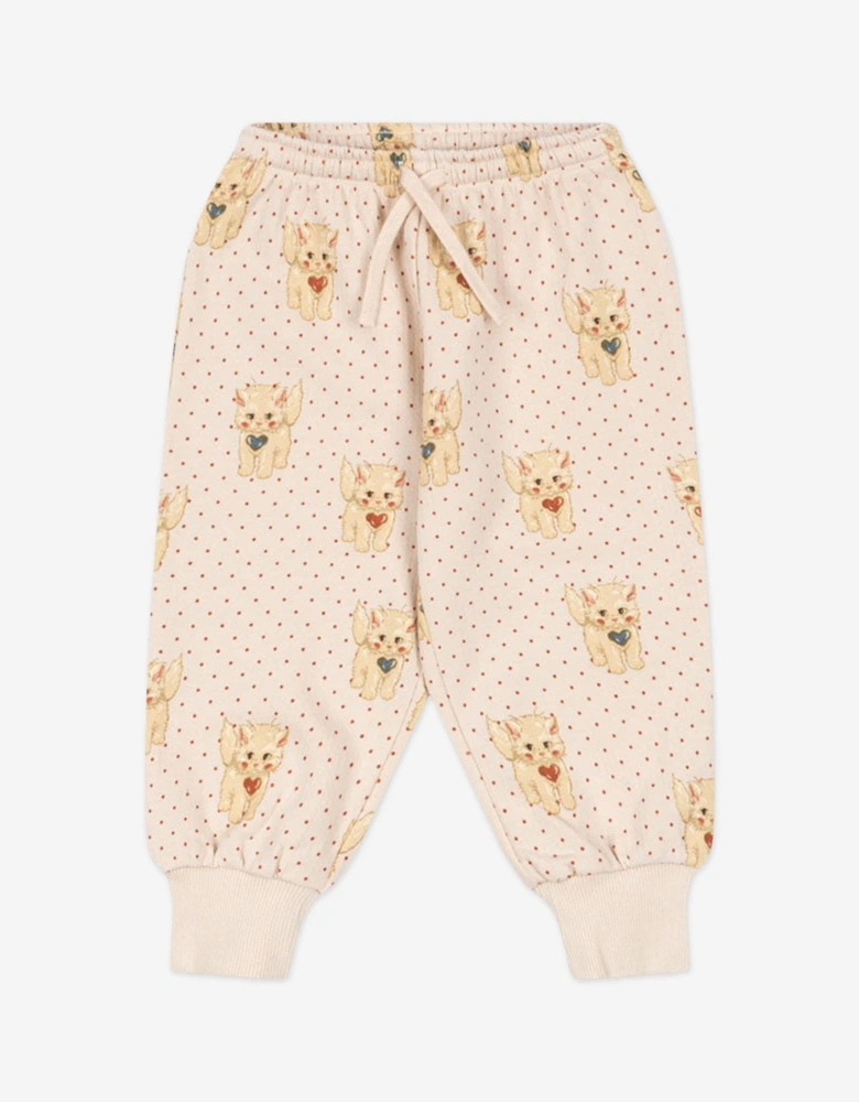 Konges Sløjd Girls Belli Miao Amore Joggers in Pink