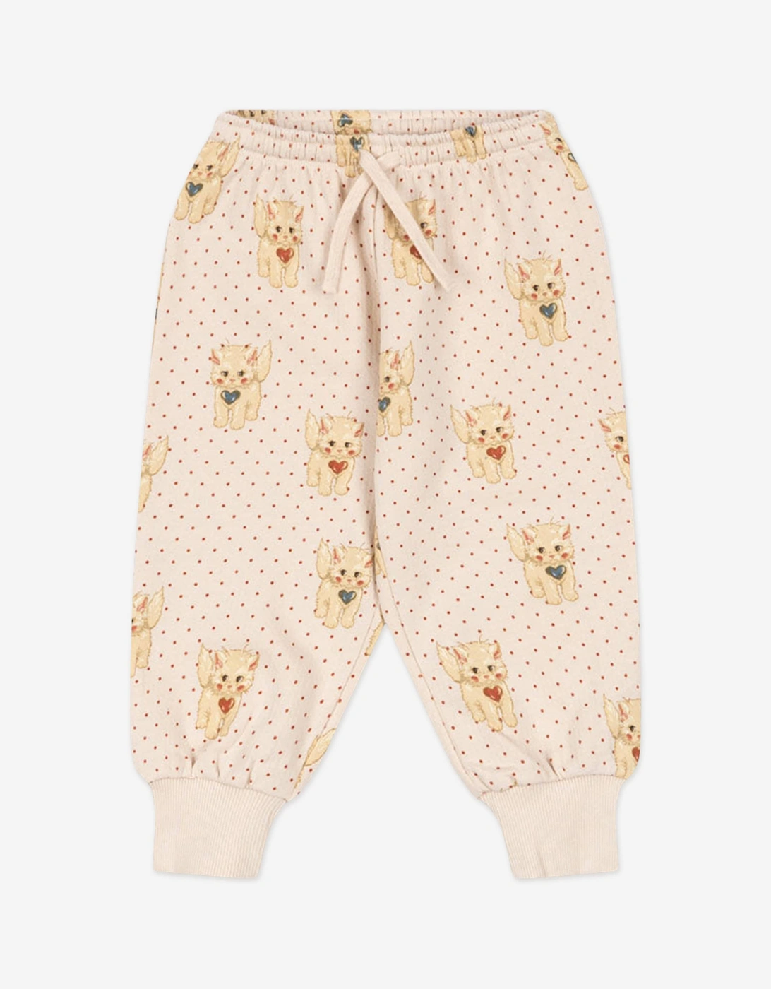 Konges Sløjd Girls Belli Miao Amore Joggers in Pink, 6 of 5