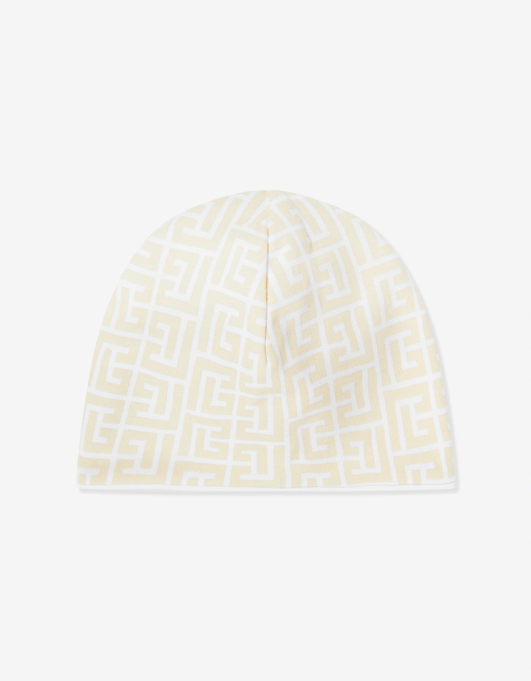 Baby Monogram Babygrow Set in Beige