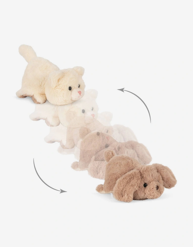 Konges Sløjd Kids Flip Plush Animal in Beige