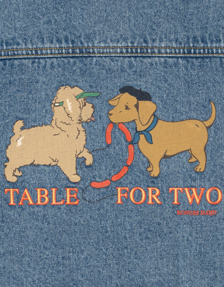 Konges Sløjd Kids Magot Denim Jacket in Blue