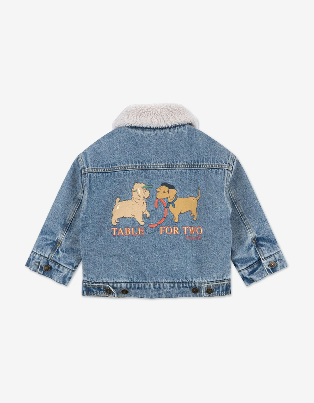 Konges Sløjd Kids Magot Denim Jacket in Blue