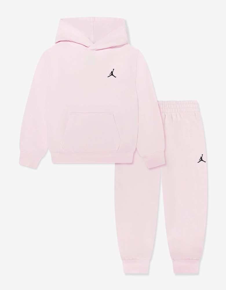 Jordan Girls MJ Brooklyn Tracksuit in Pink