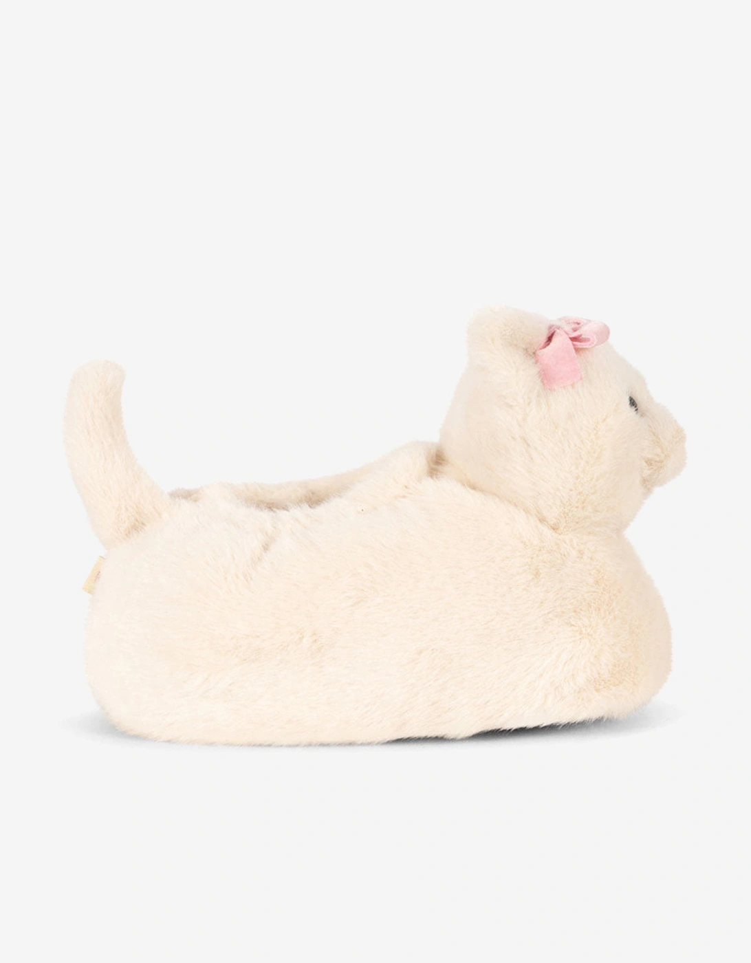 Konges Sløjd Girls Kitty Footies in Ivory, 7 of 6
