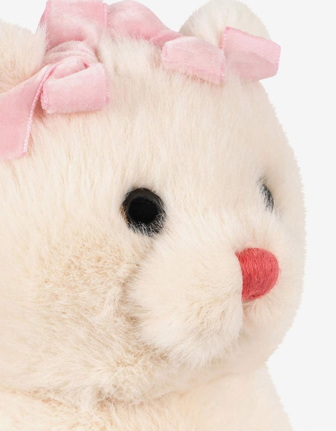 Konges Sløjd Girls Kitty Footies in Ivory