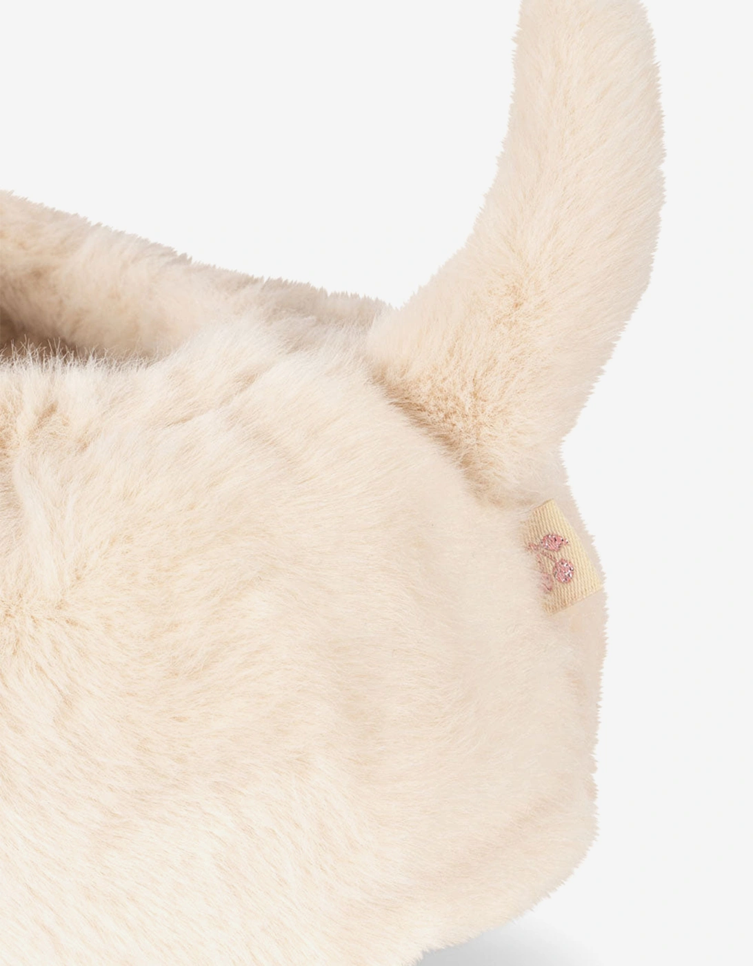 Konges Sløjd Girls Kitty Footies in Ivory