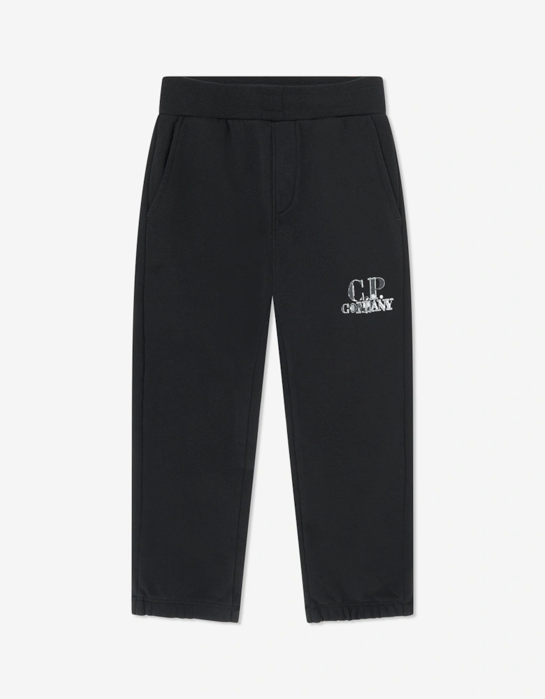 C.P. Company Boys Logo Tracksuit in Black